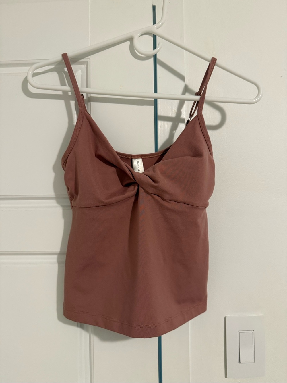 Athleta Dusty Rose Twist-Front Cami